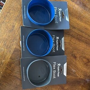 Hydro Flask Flex Boot Set of 3 - Blue and Grey
